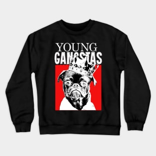 Young Gangstas g funk Crewneck Sweatshirt